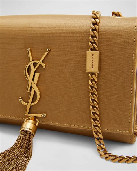 ysl kate tassel silver|Saint Laurent Kate Small Tassel Shoulder Bag.